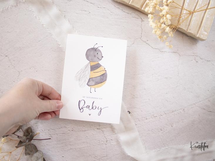 BIENE WIR BEKOMMEN EIN BABY