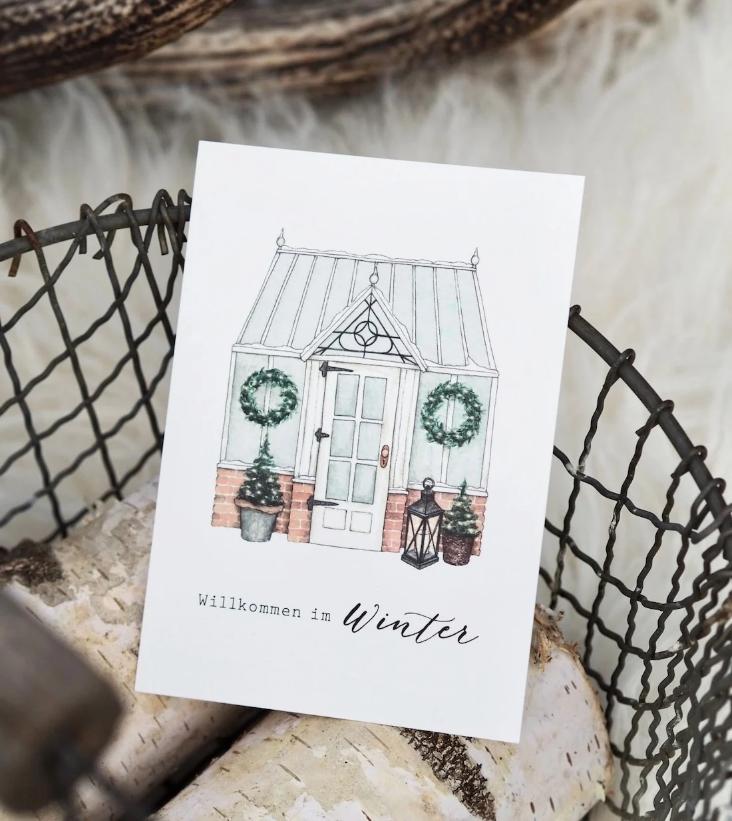 NEU: WINTERLICHES GEWÄCHSHAUS - WILLKOMMEN IM WINTER