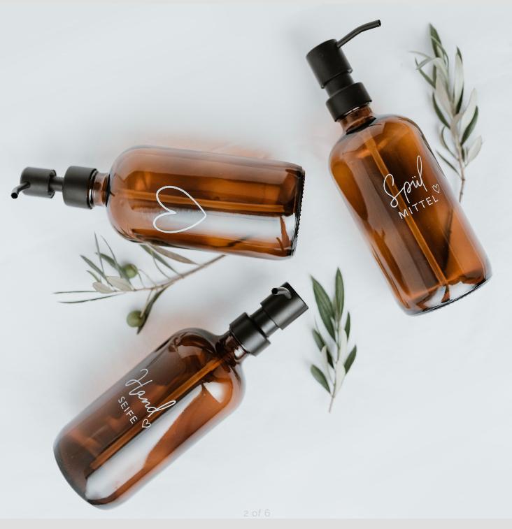 SEIFENSPENDER HERZ ♡ 500ML - 2