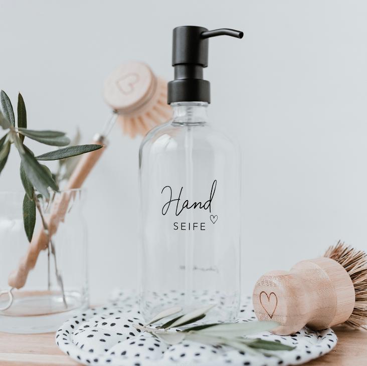 LIEFERBAR AB CA. 4.11: SEIFENSPENDER HANDSEIFE (TRANSPARENT) 500ML