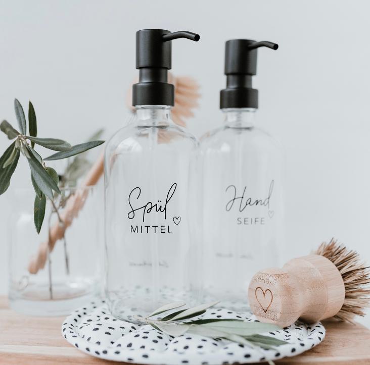 SEIFENSPENDER HANDSEIFE (TRANSPARENT) 500ML - 0