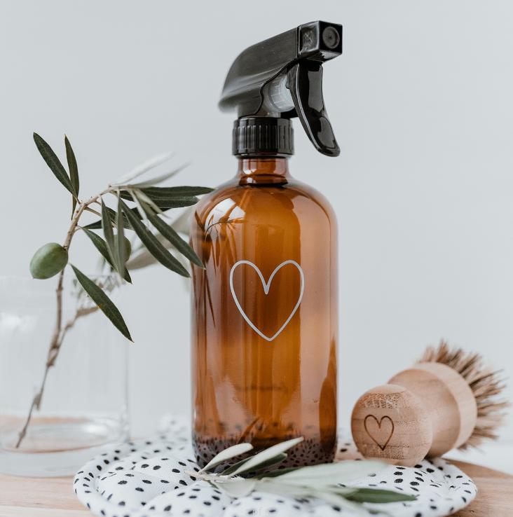 SPRÜHFLASCHE HERZ 500ML