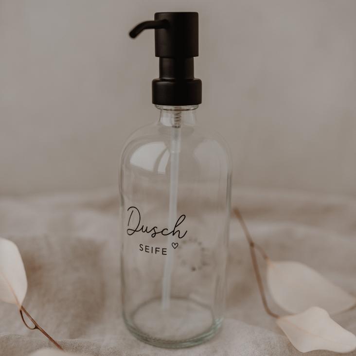 SEIFENSPENDER DUSCHSEIFE (TRANSPARENT) 500ML (SOLANGE VORRAT REICHT)