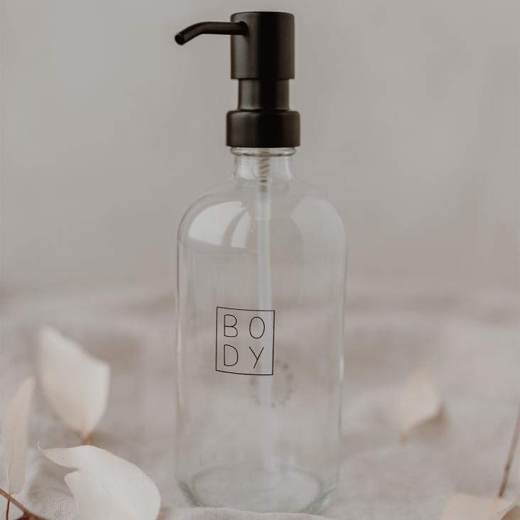SEIFENSPENDER BODY (TRANSPARENT) 500ML (SOLANGE VORRAT REICHT)
