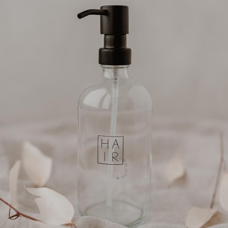 SEIFENSPENDER HAIR (TRANSPARENT) 500ML (NUR NOCH 3 STÜCK)
