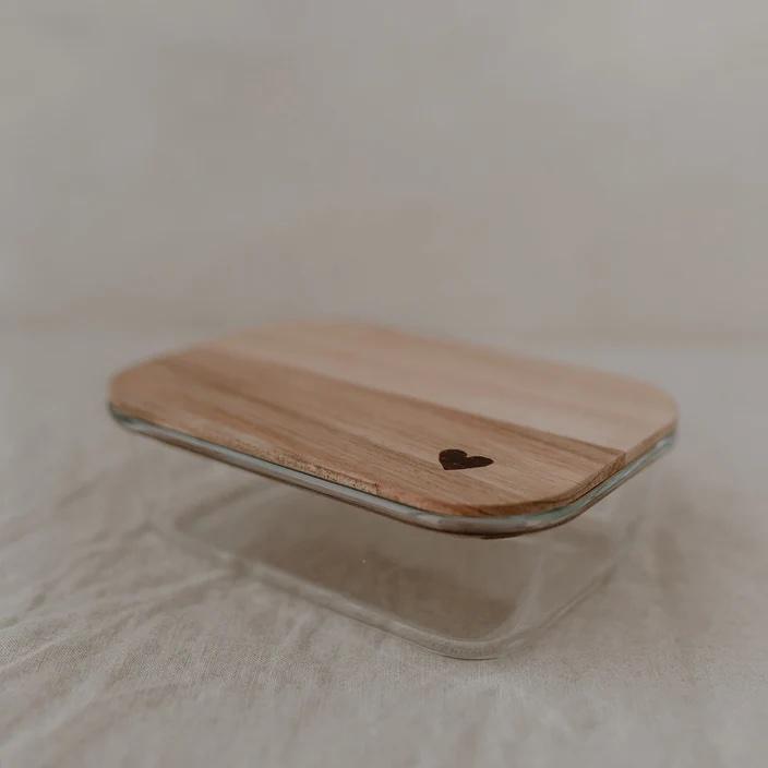VORRATSBEHÄLTER HERZ 16,5 X 22,5 CM - 4