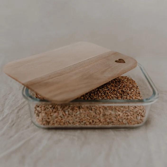 VORRATSBEHÄLTER HERZ ♡ 16,5 X 22,5 CM (NUR NOCH 2 STÜCK LIEFERBAR)