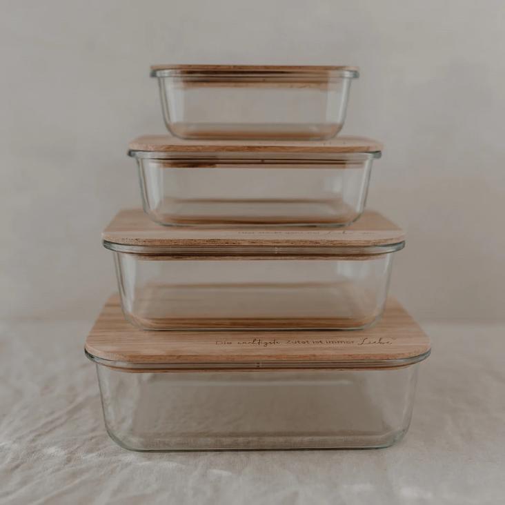 VORRATSBEHÄLTER ES SIND DIE KLEINEN DINGE IM LEBEN 10,5 X 14,5 CM (NUR NOCH 1 STÜCK LIEFERBAR) - 1