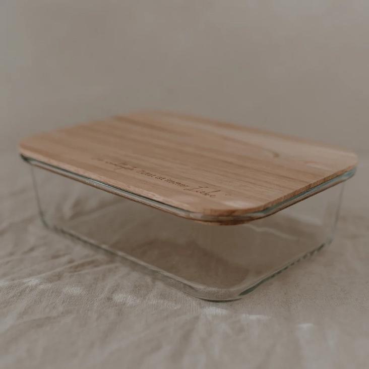 VORRATSBEHÄLTER DIE WICHTIGSTE ZUTAT IST IMMER LIEBE 16,5 X 22,5 CM (NUR NOCH 2 STÜCK LIEFERBAR) - 1