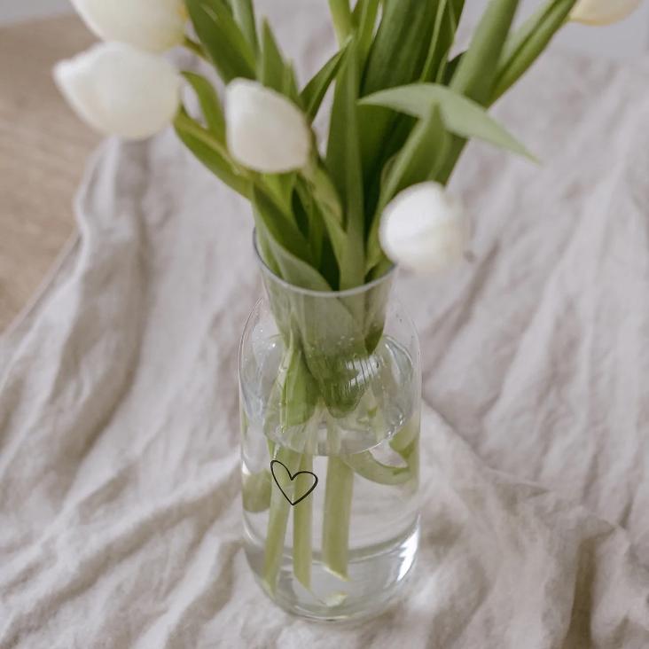 KARAFFE HERZ ♡ SCHWARZ - 0