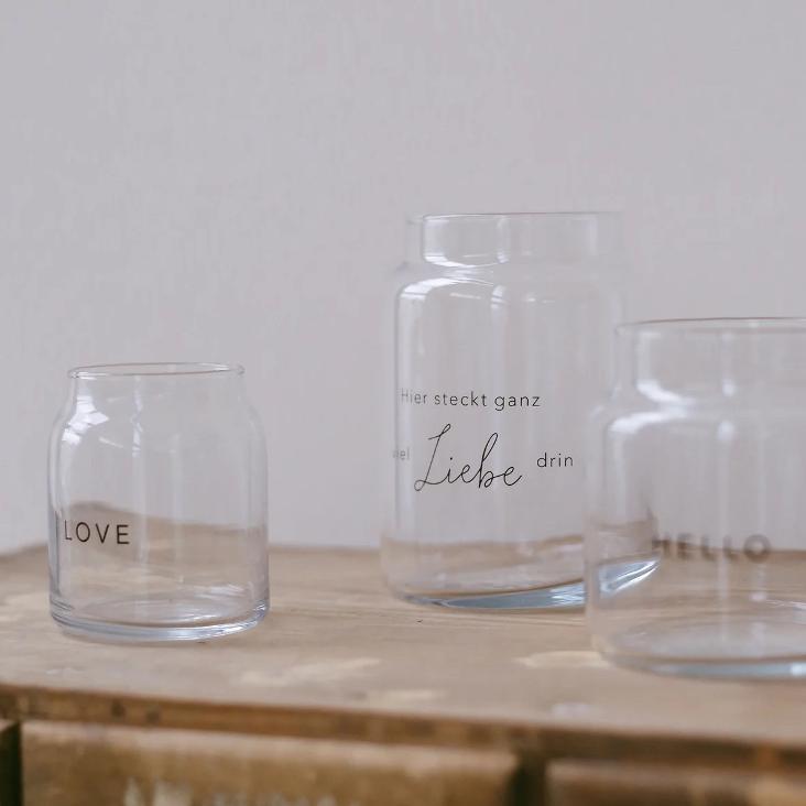 VASE GROSS HIER STECKT GANZ VIEL LIEBE DRIN - 1