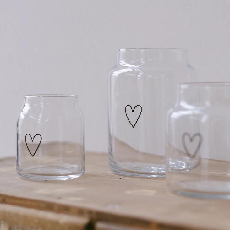 VASE GROSS HERZ
