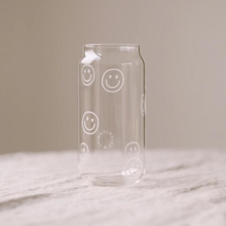 HOHES TRINKGLAS SMILEYS - 5