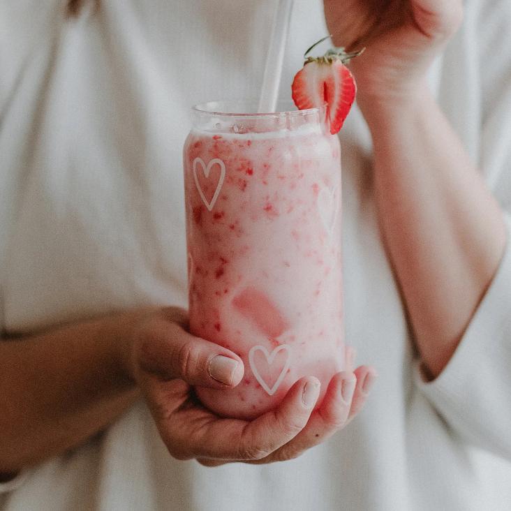 HOHES TRINKGLAS HERZEN ♡ - 2