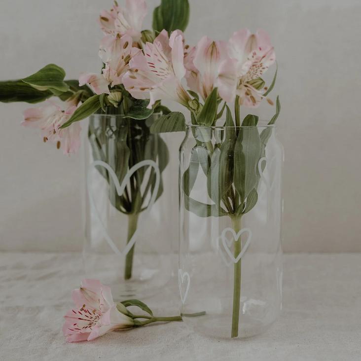 VORBESTELLEN: AB CA. 25.3 WIEDER LIEFERBAR: HOHES TRINKGLAS HERZEN ♡ - 4