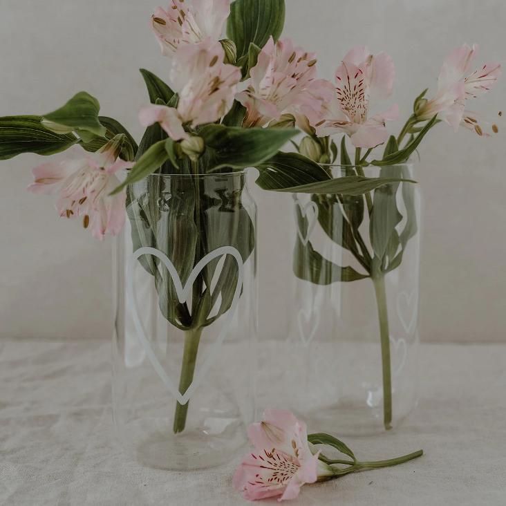 VORBESTELLEN: AB CA. 25.3 WIEDER LIEFERBAR: HOHES TRINKGLAS HERZ ♡ - 0