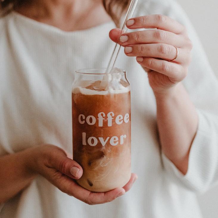 HOHES TRINKGLAS COFFEE LOVER - 0