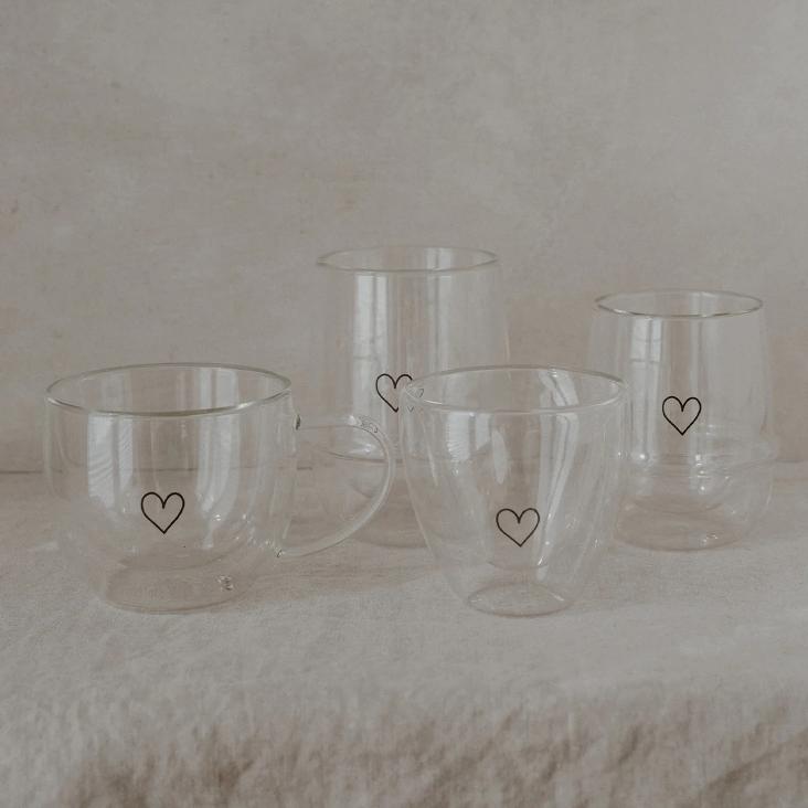 DOPPELWANDIGES GLAS 300ML - 0