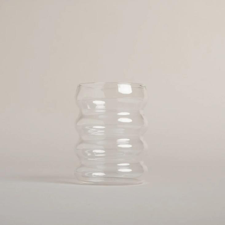 NEU: BUBBLE GLAS BLANKO - 1