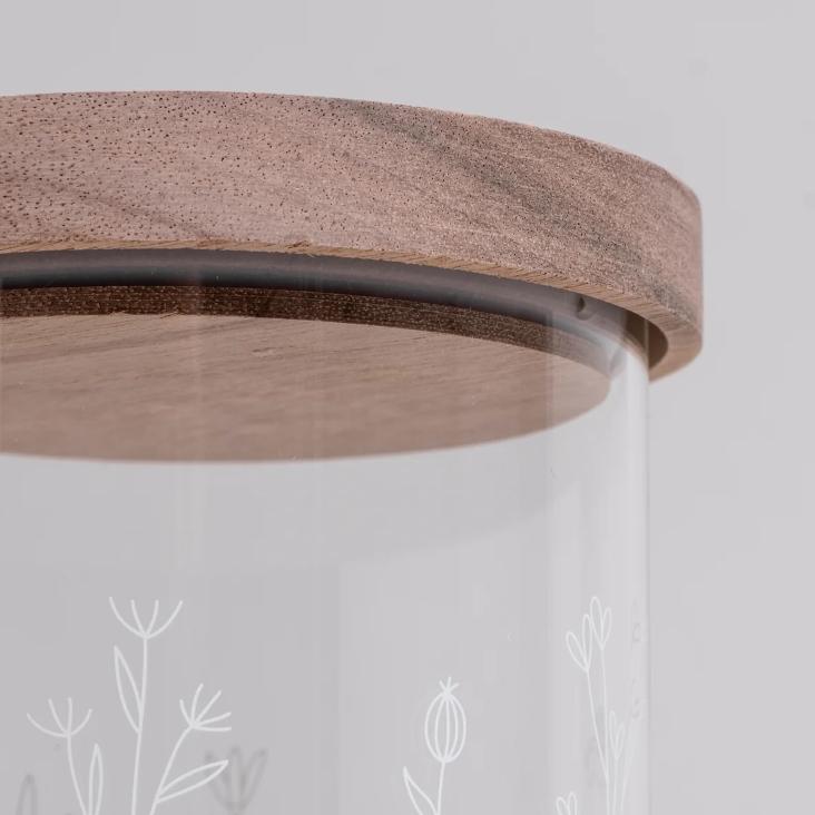 VORBESTELLEN: BALD LIEFERBAR: VORRATSGLAS BLUMENWIESE 13 CM - 2