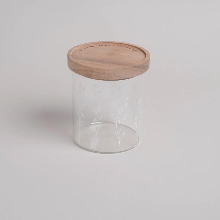 VORBESTELLEN: BALD LIEFERBAR: VORRATSGLAS BLUMENWIESE 13 CM - 3