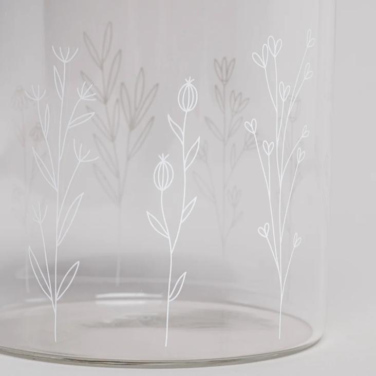 VORRATSGLAS BLUMENWIESE 13 CM - 1