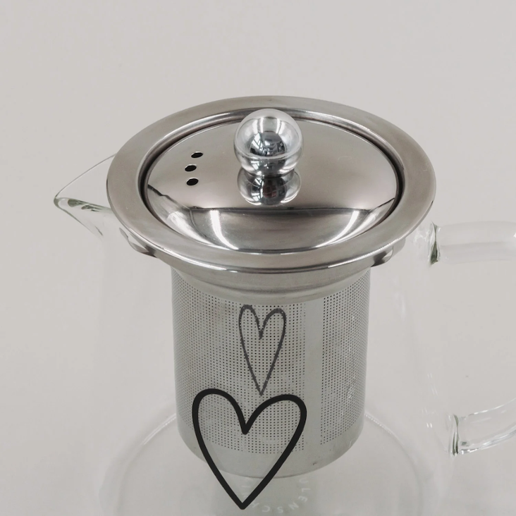 NEU: TEEKANNE HERZ 550ML - 1