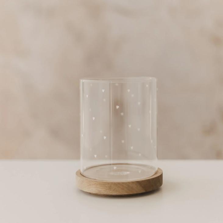 NEU VORRATSGLAS HERZEN ♡ 13 CM - 0