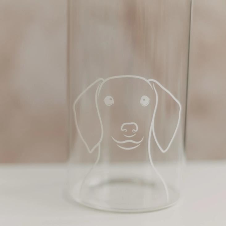 NEU: VORRATSGLAS HUND 19CM ♡ - 3