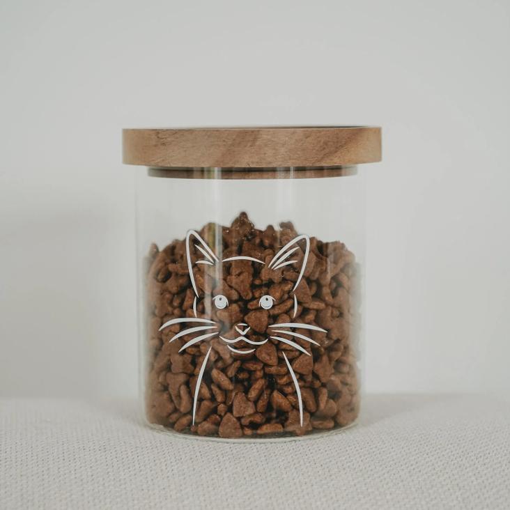 NEU: VORRATSGLAS KATZE 13CM ♡ - 2
