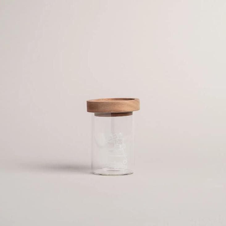 BALD WIEDER LIEFERBAR: MINI VORRATSGLAS GESCHENKE CAR ♡ EINZELN 9 CM - 2