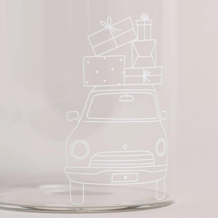 BALD WIEDER LIEFERBAR: MINI VORRATSGLAS GESCHENKE CAR ♡ EINZELN 9 CM - 0