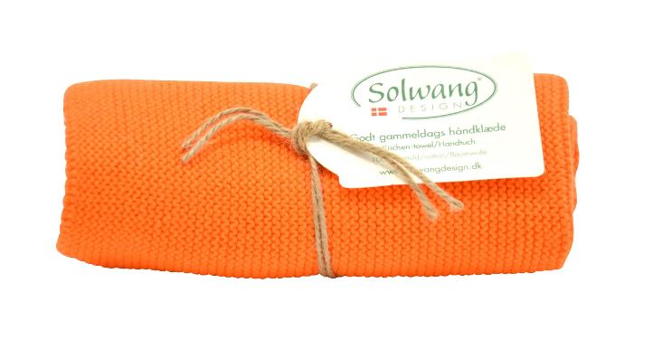 HANDTUCH KLARES ORANGE BIO