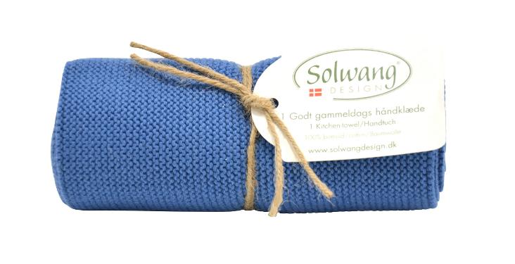 HANDTUCH STAUBIGES BLAU BIO