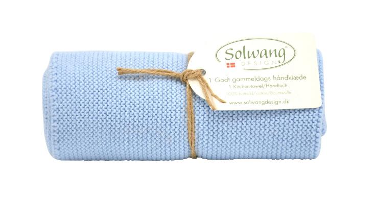 HANDTUCH HELLES EISBLAU BIO