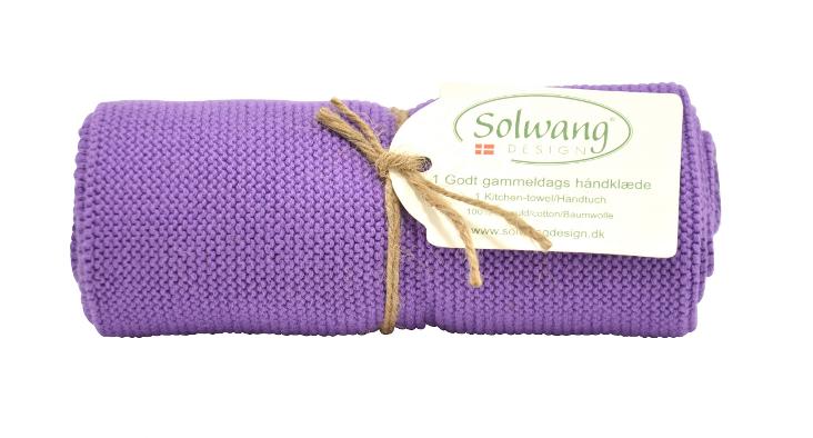HANDTUCH LILA BIO
