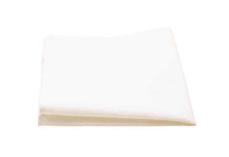 SERVIETTE WEISS LEINEN/BAUMWOLLE