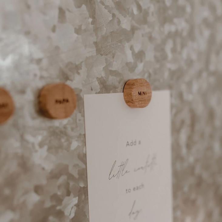 HOLZMAGNET FAMILIE IM 3ER SET - 0