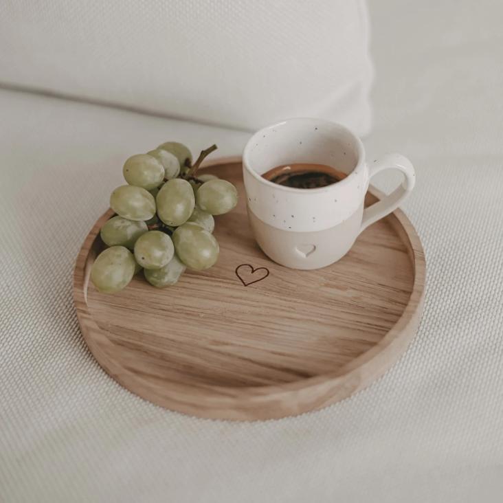 MINI TABLETT RUND HERZ ♡