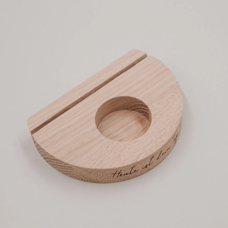 TEELICHT- KARTENHALTER HEUTE IST DEIN TAG ♡ - 3