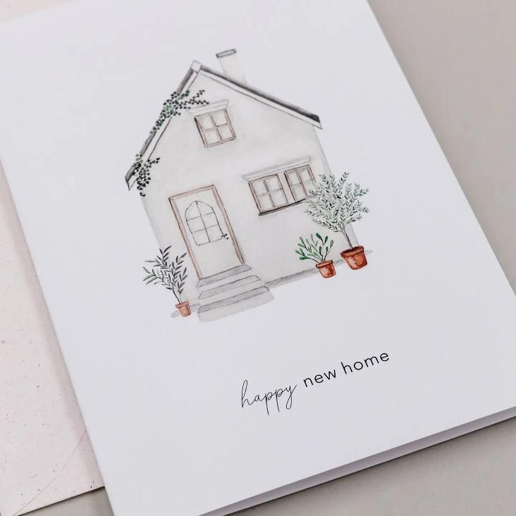 KLAPPKARTE HAUS / HAPPY NEW HOME - 1