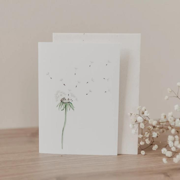 KLAPPKARTE PUSTEBLUME