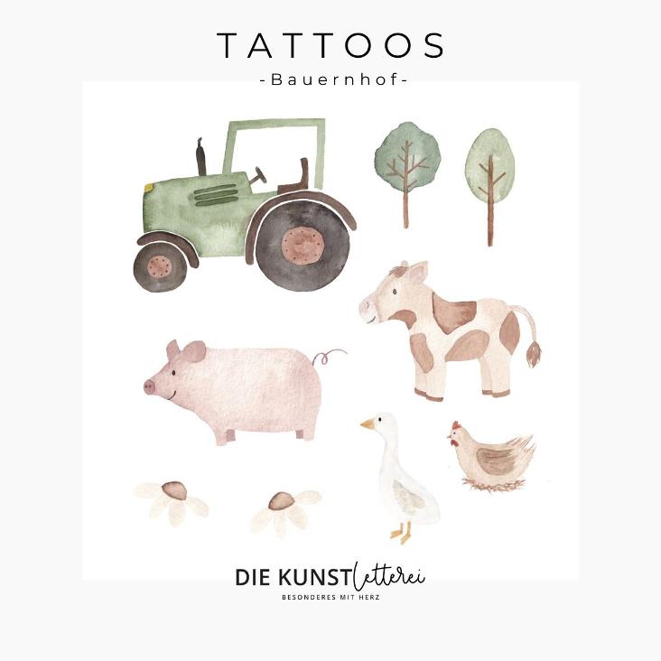 TATTOOS BAUERNHOFMOTIVE