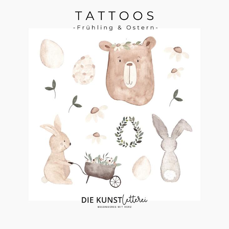 TATTOOS FRÜHLINGSMOTIVE