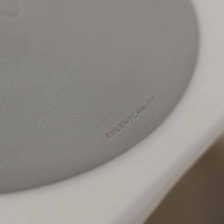 VORBESTELLEN: BALD WIEDER LIEFERBAR: WENDBARES PLATZSET HERZ ♡ GRAU - 0