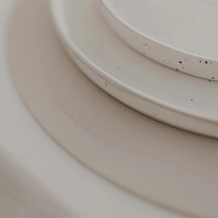 WENDBARES PLATZSET HERZ ♡ CREME - 2