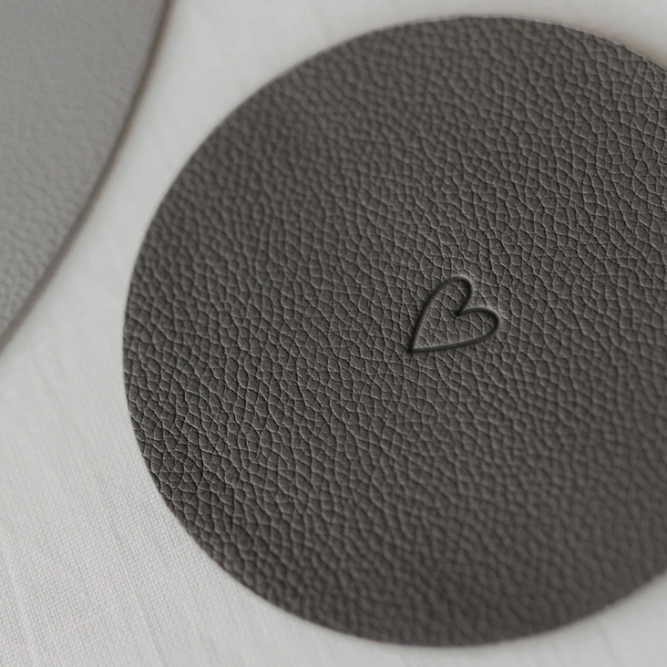 VORBESTELLEN: BALD WIEDER LIEFERBAR: UNTERSETZER HERZ ♡ (1 STÜCK) - 3