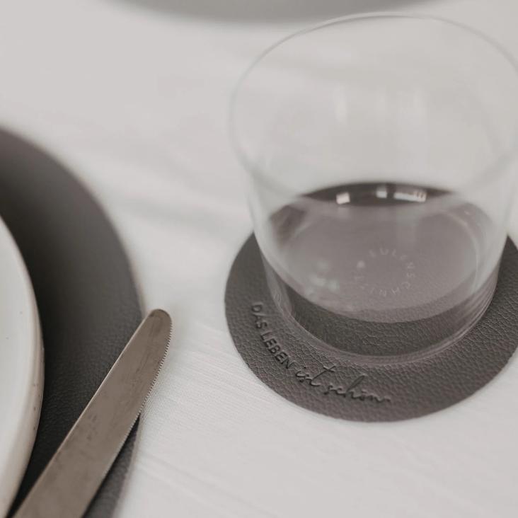 LIEFERBAR AB CA.5.02: UNTERSETZER DAS LEBEN IST SCHÖN (1 STÜCK)