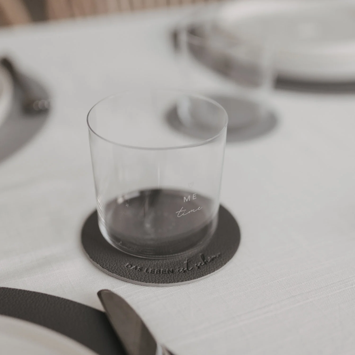 LIEFERBAR AB CA.5.02: UNTERSETZER DAS LEBEN IST SCHÖN (1 STÜCK) - 1