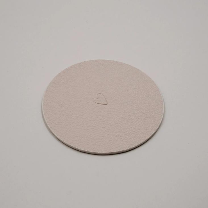 UNTERSETZER (COASTER) HERZ ♡ (1 STÜCK) - 1